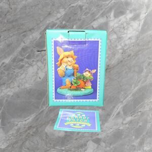 1993 Carrot Patch Eleanor Bushytop Figurine Vintage Condition Great Box